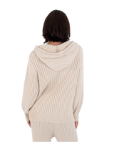 Lane Way Hoodie in Pearl Ivory