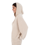 Lane Way Hoodie in Pearl Ivory