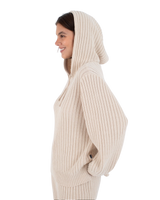 Lane Way Hoodie in Pearl Ivory