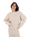 Lane Way Jumper in Pearl Ivory