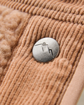 The Passenger Womens Clover Sherpa Fleece Jacket in Sun Patch Simply Taupe