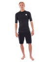 Thermopro Short Sleeved Rash Vest in Black