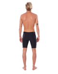 The Rip Curl Mens Thermopro Shorts in Black