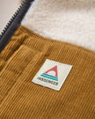The Passenger Mens Trekker 2.0 Zip Fleece Jacket in Warm Ivory