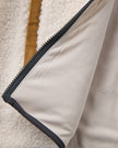 The Passenger Mens Trekker 2.0 Zip Fleece Jacket in Warm Ivory