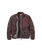 The Passenger Mens Trekker 2.0 Deep Pile Sherpa Fleece Jacket in Strata Swirl Brambleberry