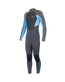 Boys Stealth 3/2mm Back Zip Wetsuit in Jet