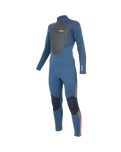 Boys Stealth 3/2mm Back Zip Wetsuit in Slate