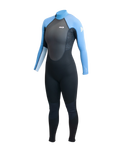 Impact 3/2mm Back Zip Wetsuit in Blue