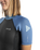 Impact 3/2mm Shorty Wetsuit in Black, Faience Blue, Ethereal Blue & Glacier Blue