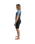 The Alder Womens Impact 3/2mm Shorty Wetsuit in Black, Faience Blue, Ethereal Blue & Glacier Blue