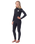 The Rip Curl Womens Dawn Patrol 4/3mm Back Zip Wetsuit (2020) in Black