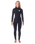 The Rip Curl Womens Dawn Patrol 4/3mm Back Zip Wetsuit (2020) in Black