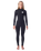 The Rip Curl Womens Dawn Patrol 4/3mm Back Zip Wetsuit (2020) in Black