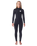 The Rip Curl Womens Dawn Patrol 3/2mm Back Zip Wetsuit in Black