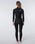 Womens Omega 4/3mm Back Zip Wetsuit in Black