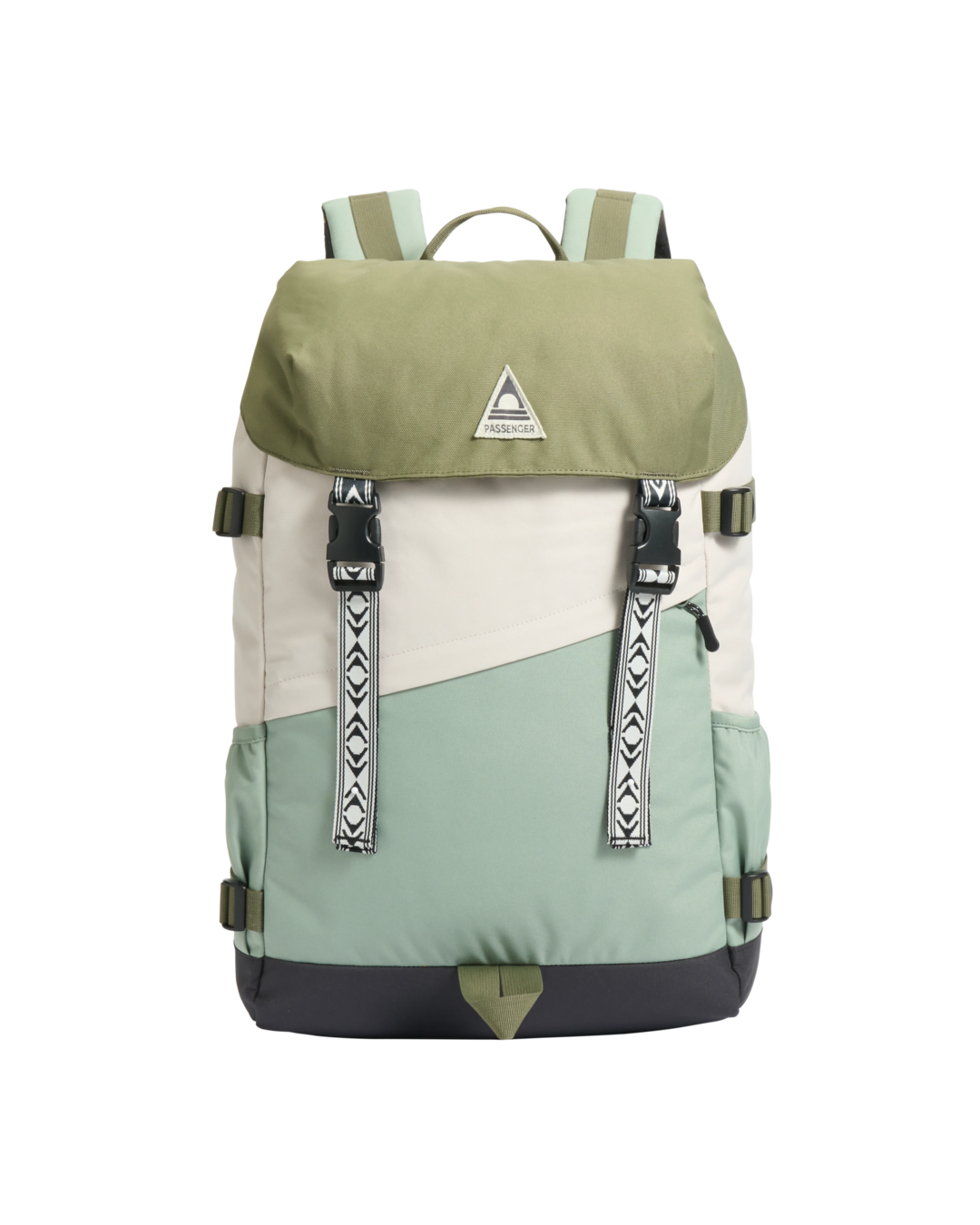 The Passenger Boondocker Recycled 26L Backpack in Pistachio & Misty Grey