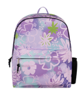 The Hype Floral Doodle Iconic Backpack in Purple