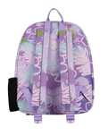 The Hype Floral Doodle Iconic Backpack in Purple