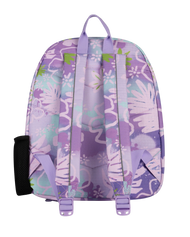 The Hype Floral Doodle Iconic Backpack in Purple