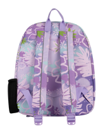 The Hype Floral Doodle Iconic Backpack in Purple