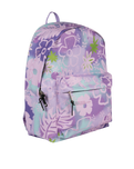 The Hype Floral Doodle Iconic Backpack in Purple