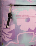 The Hype Floral Doodle Iconic Backpack in Purple
