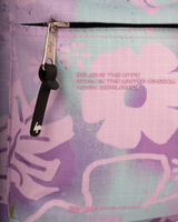 The Hype Floral Doodle Iconic Backpack in Purple