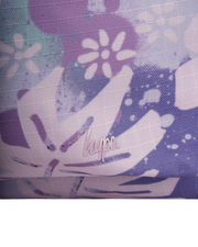 The Hype Floral Doodle Iconic Backpack in Purple