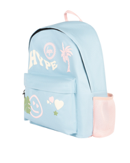 The Hype Palm Icon Iconic Backpack in Baby Blue & Pink