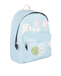 The Hype Palm Icon Iconic Backpack in Baby Blue & Pink