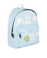 The Hype Palm Icon Iconic Backpack in Baby Blue & Pink