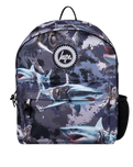 The Hype Mechanic Sharks Iconic Backpack in Grey