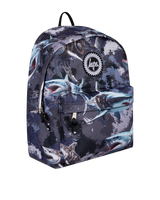 The Hype Mechanic Sharks Iconic Backpack in Grey