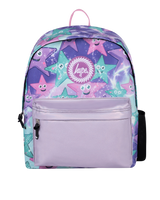 The Hype Starfish Iconic Backpack in Purple & Green
