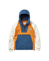 Alexander 1/4 Zip Fleece Jacket in Sunrise Orange