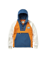 Alexander 1/4 Zip Fleece Jacket in Sunrise Orange