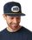 Big Wave Cap in Navy