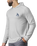 Hooded T-Shirt in Gray