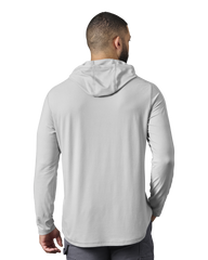 Hooded T-Shirt in Gray