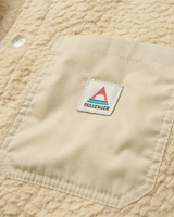 The Passenger Womens Rappel Fleece Jacket in Oatmeal