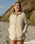The Passenger Womens Rappel Fleece Jacket in Oatmeal