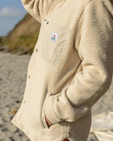 The Passenger Womens Rappel Fleece Jacket in Oatmeal