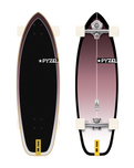 The Yow X Pyzel Ghost 33.5" Skateboard in Black & Purple