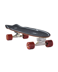 The Yow Pipe 32" Surfskate Skateboard in Black & White