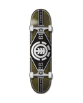The Element 8" Camo Major League Skateboard in Green