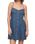 Angel Eyes Denim Mini Dress in Medium Indigo