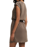 Kalani Mini Dress in Perfectly Taupe