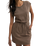 Kalani Mini Dress in Perfectly Taupe