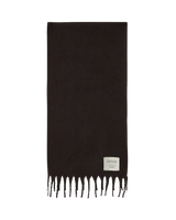 The American Vintage Womens Zinaco Scarf in Brownie Logo
